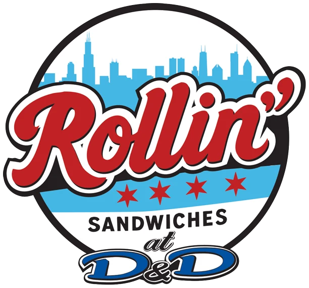 Rollin’ Sandwiches at D&D logo designed by DePinto Studio