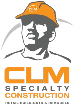 CLM Specialty Construction logo designed by DePinto Studio