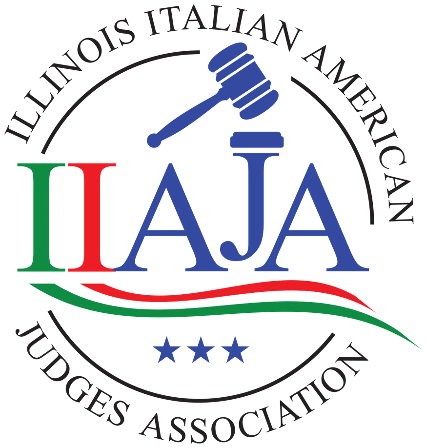 Illinois Italian American Judges Association logo designed by DePinto Studio